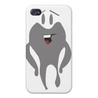 Happy Tooth Cases For iPhone 4