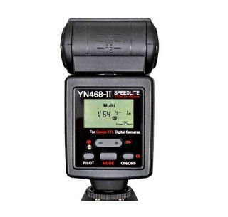 Yongnuo YN 468 II i TTL Speedlite Flash With LCD Display, for Nikon  On Camera Shoe Mount Flashes  Camera & Photo