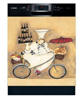 Appliance Art Wine Peddler Dishwasher Magnet Cover (Large) Refrigerator Magnets Kitchen & Dining