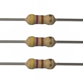 E Projects   470 Ohm Resistors   1/4 Watt   5%   470R (100 Pieces) Single Resistors