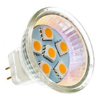 MR11 0.8W 6x5050SMD 50 70LM 3000K Warm White Light LED Spot Bulb (12V)   Led Household Light Bulbs  