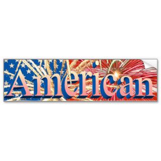 I'm Proud to be American Bumper Stickers