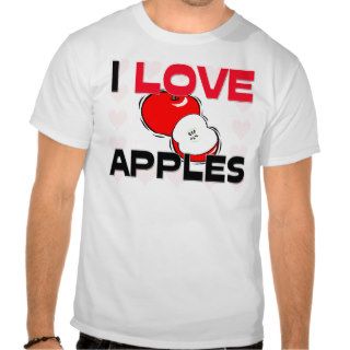 I Love Apples Tees