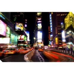 'Times Square at Night' Giclee Canvas Art Canvas