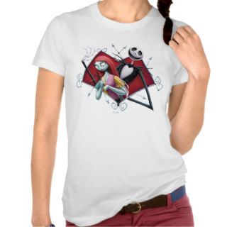 Jack and Sally in Heart Shirt