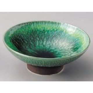 bowl kbu060 14 472 [6.3 x 2.37 inch] Japanese tabletop kitchen dish Dust hill with direction and direction with green‰sink [16x6cm] restaurant restaurant business for Japanese inn kbu060 14 472 Kitchen & Dining