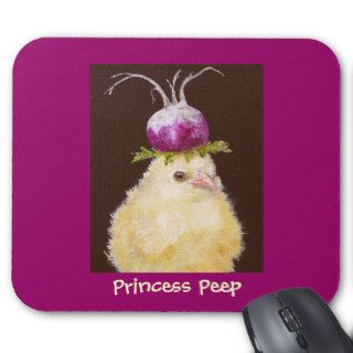 Princess Peep mouse pad