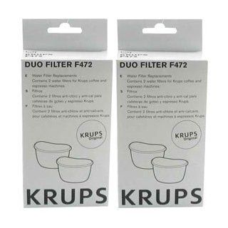 Krups F472 Duo Replacement Water Filter, Set of 4 Kitchen & Dining