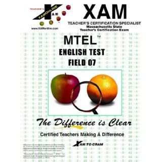 MTT   English Test Field 07 (XAM MTEL) Xamonline 9781581971828 Books