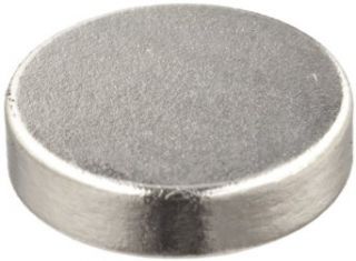Neodymium Rare Earth Magnet Discs, 0.472" Diameter, 0.118" Thick