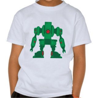 Green Robot T Shirt