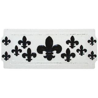 Fleur de Lis Hammered Glass Tray Thirstystone Coasters