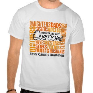 Family Square Kidney Cancer T shirts