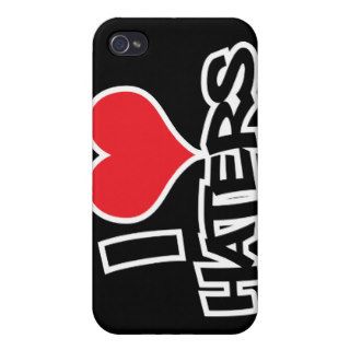 I Love Haters iPhone 4/4S Cover