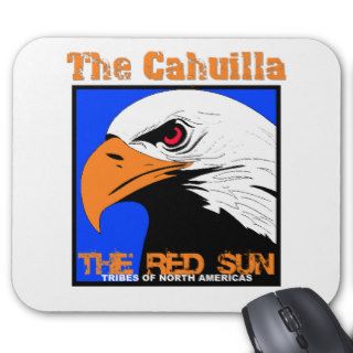 The Cahuilla EAGLE SKY GOLD Mouse Pads