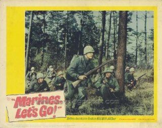 Marines, Let's Go POSTER Movie (1961) Style C 11 x 14 Inches   28cm x 36cm (Tom Tryon)(David Hedison)(Tom Reese)(Linda Hutchins)(William Tyler)   Prints