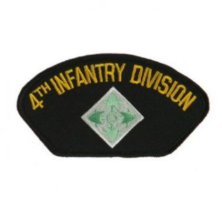 US Army Division Military Large Patch   4th Infantry OSFM Apparel Accessories Clothing