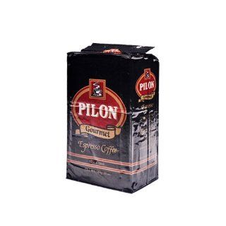 Pilon Gourmet Espresso Coffee 10 OZ  Ground Coffee  Grocery & Gourmet Food