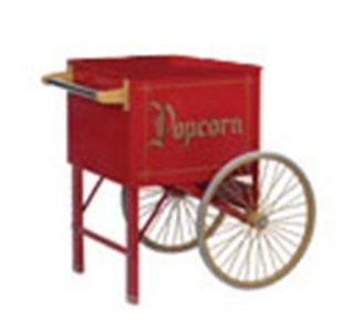 Gold Medal 2148CR 20 in Steerable Cart w/ 2 Spoke Wheels, Red, Each   Cookware