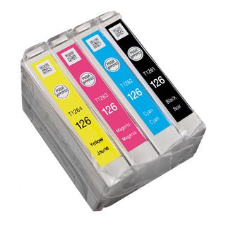 Epson T126 Black, Cyan, Magenta, Yellow Ink Cartridges (pack Of 4)
