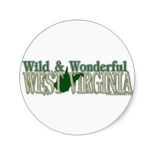 West Virginia Wild and Wonderful_2 Sticker