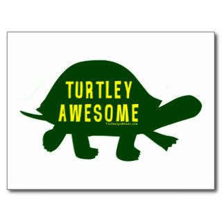 Turtley Totally Awesome Postcards