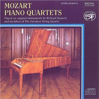 Mozart Piano Quartets (K 478 & K 493) /Richard Burnett * members of the Salomon String Quartet Music