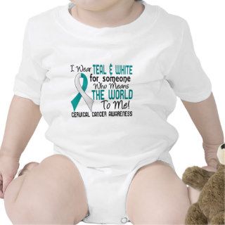 Means The World To Me 2 Cervical Cancer Tshirt