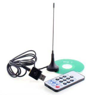 Uoften TV Tuner MPEG 2 Mini USB DVB T Stick FM DAB Portable Antenna for Win7 Windows XP Electronics