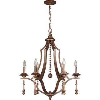 Parson 6 light English Bronze Chandelier