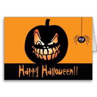 Pumpkin Have a Happy Halloween Card