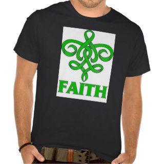 Glaucoma Faith Fleur de Lis Ribbon T shirts