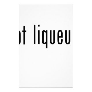 Got Liqueur? Personalized Stationery