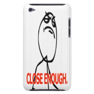 Close enough comic face barely there iPod cases