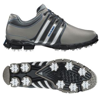 Adidas Men's Tour 360 ATV M1 Aluminum/ White/ Satellite Golf Shoes Adidas Men's Golf Shoes