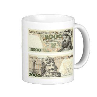 Poland Banknote 2000 zloty Mug
