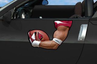Arizona Cardinals Arm Car Magnet  Sports Fan Automotive Magnets  Sports & Outdoors