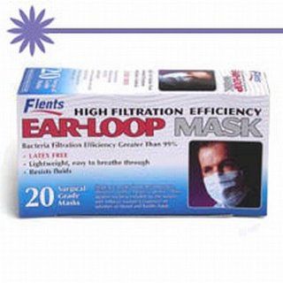 Ear loop Mask   20 Surgical Grade Air Filter Masks Health & Personal Care