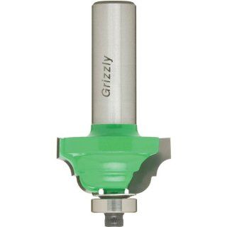 Grizzly C1750 Classica Length Bit, 1/2 Inch Shank, 1 1/4 Inch Diameter   Edge Treatment And Grooving Router Bits  