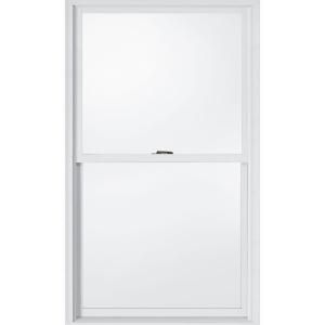 JELD WEN W 2500 Series Tradition Double Hung, 34 1/8 in. x 57 1/4 in., Primed Wood with LowE Glass S62628