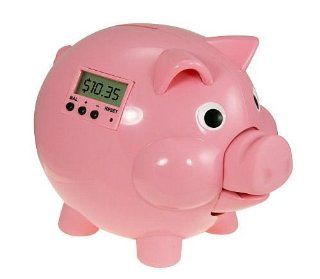 Imaginarium Pig E Bank Pink Piggy with LCD screen Toys & Games