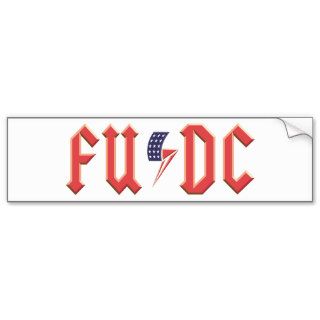 FUDC Loud and Clear Bumper Stickers