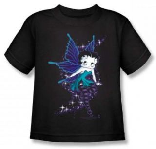 Boop Sparkle Fairy Juvenile Black T Shirt BB484 KT Clothing