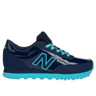 New Balance Women's WL501 Retro Running Shoe,Navy/Blue,7 B US Shoes