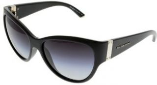 Dolce & Gabbana Sunglasses Womens Cat Eyes DG6059 501/8G Black Clothing