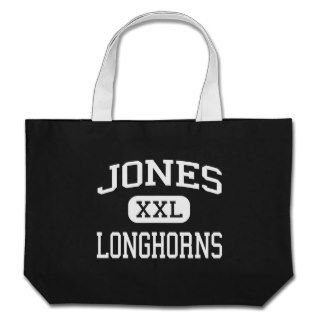 Jones   Longhorns   High School   Jones Oklahoma Canvas Bag