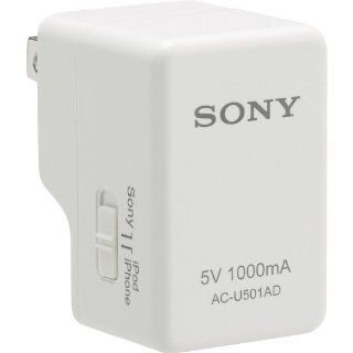 Sony ACU501AD Super Compact 5W USB Charger for Walkman or iPod  players   Players & Accessories