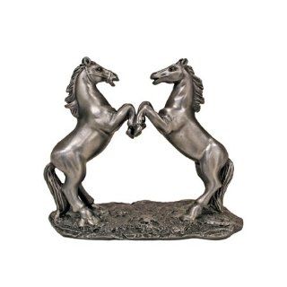 2 Horses Pewter Figurine   Collectible Figurines