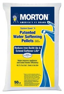 Morton Salt #1501 50LB SystemSaver Pellet   Water Softeners  