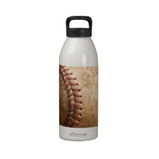 Vintage Baseball Reusable Water Bottles